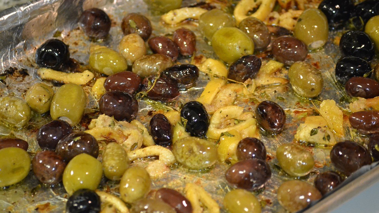 Roasted Olives
