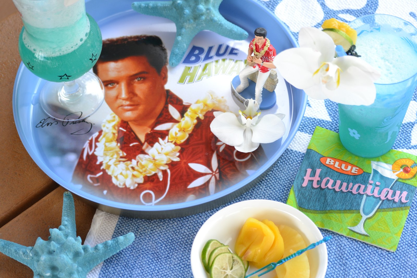 Blue Hawaiian’s and Huli Huli Chicken