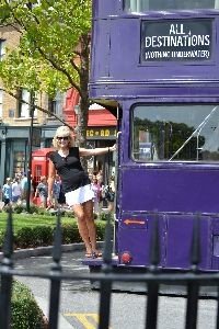Julie riding the bus_small