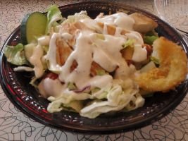 My salad with chicken_small