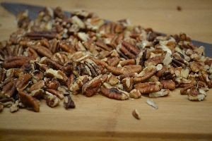 I roasted the pecans for the plantain bread_small
