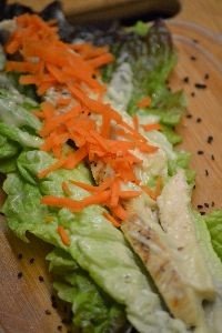 adding some shredded carrots_small