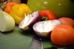 colorful bell peppers and onions_small