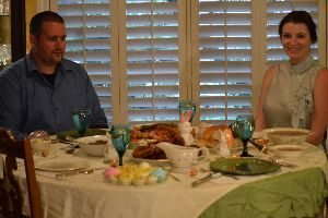 Brian and Veronica Easter dinner_small