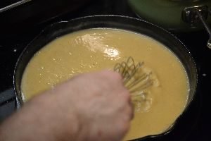 Gordon making our Easter gravy_small