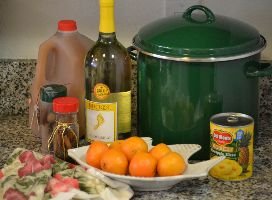 Ingredients for my tropical mulled cider_small