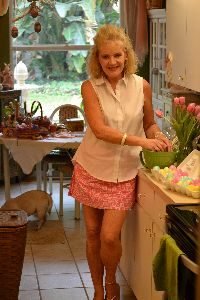Julie making deviled eggs_small
