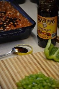 Julies southern baked beans in the making_small