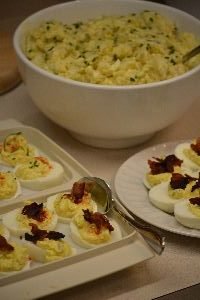 deviled eggs and red potato salad_small