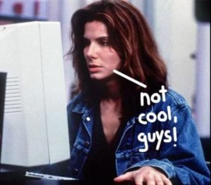 Sandra Bullock from The Net