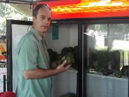 Gordon getting green bell peppers_small