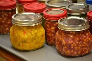 Gordons Golden corn relish and Julies Old Glory corn relish_small