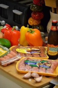 bratz cooked in beer with sauteed onions and peppers_small