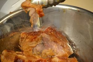 you want to remove the excessive fat and discard_small