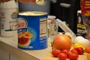Crisco to grease the pan_small