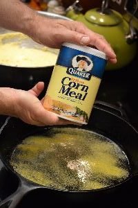 sprinkling yellow corn meal 3_small