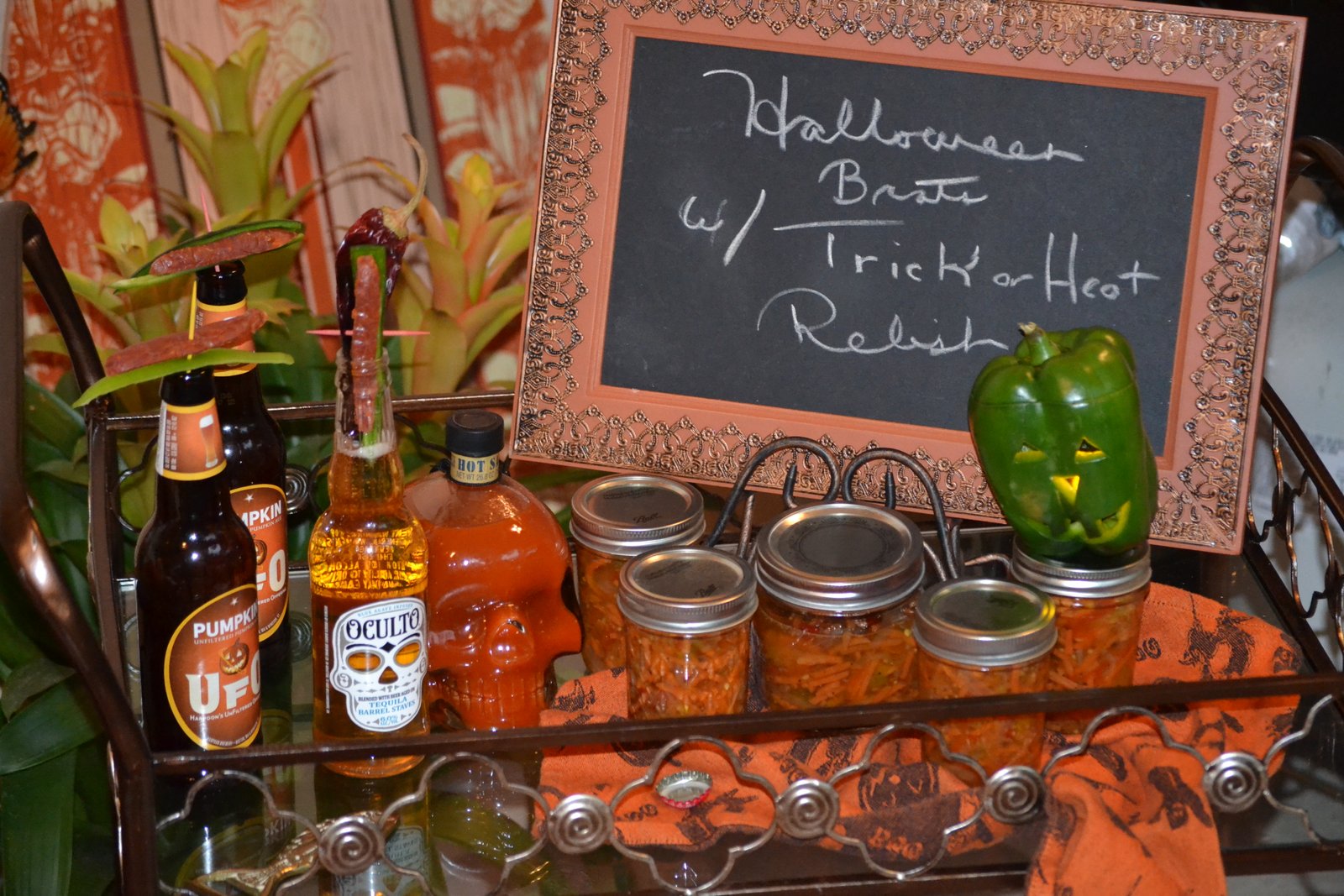 Trick or Heat Halloween Relish