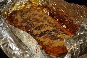 remove from the oven 3 adding brown sugar_small