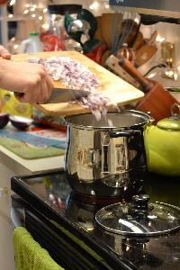 6 Gordonm adding the onion to the pot_small