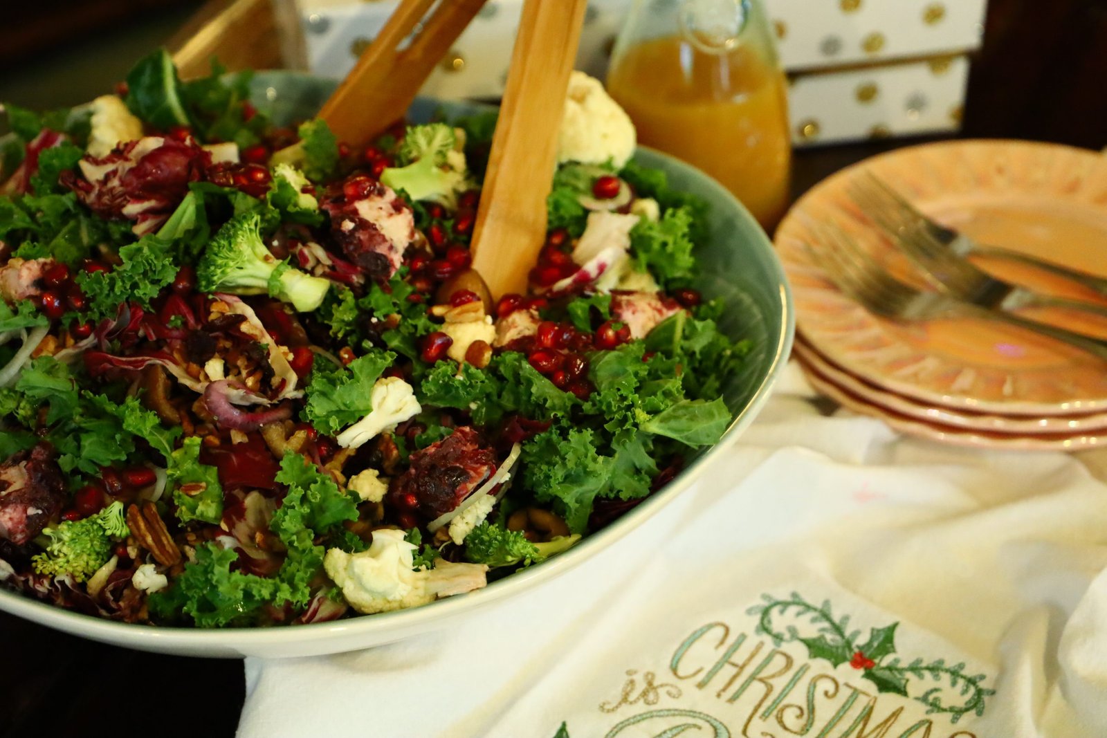 Christmas Dishes with Christmas Wishes