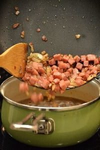 z adding the ham and onions_small