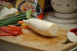 36 noodles red bell pepper sliced into long triangles_small