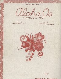 Aloha Oe Music Front_small