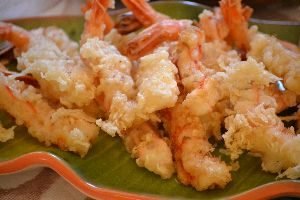 Shrimp tempura on the table_small