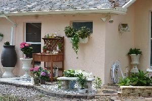 The AFTER for our potting bench landscaping photo_small