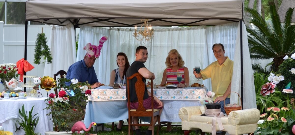 Our Alice In Wonderland Easter Dinner