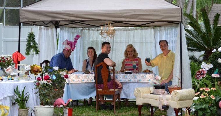 Our Alice In Wonderland Easter Dinner