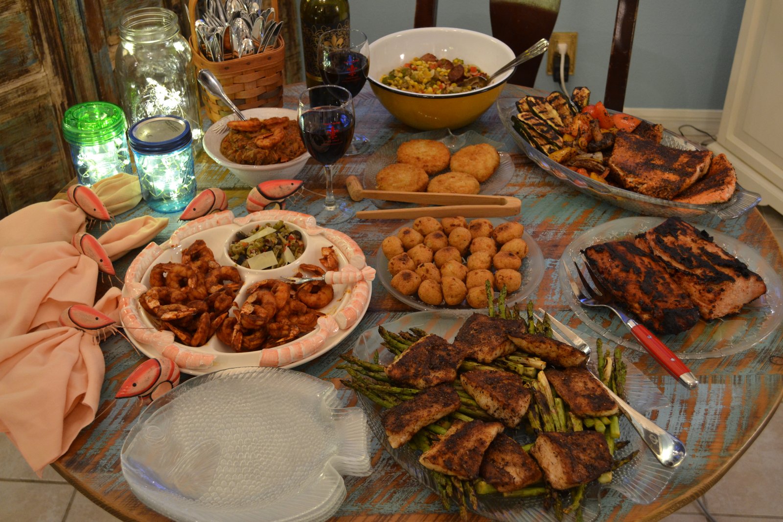 Our Southern Shark Week Table