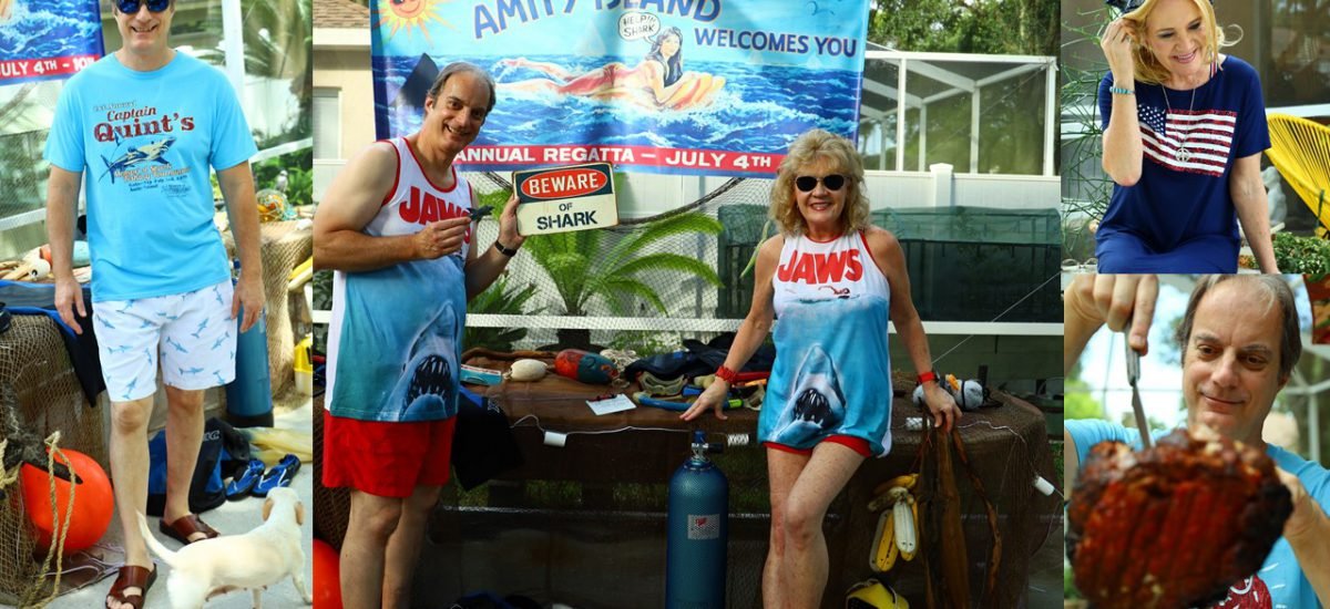 Our July 4th. Tribute to the Movie JAWS (1975)
