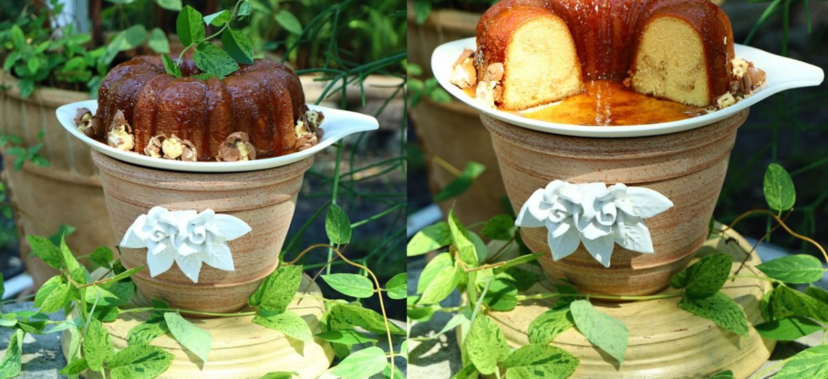 Julie’s Drunken Honeysuckle Tea Cake