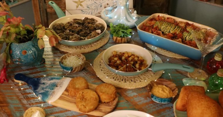 Beachy Christmas Grub