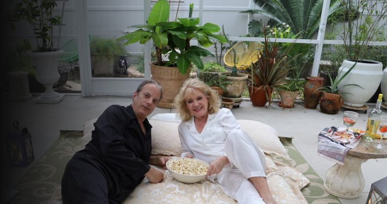 Outside Movie Night with Bond