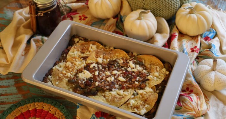 Our Mexicana Thanksgiving Dishes