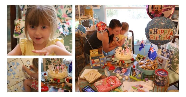 A Bluey Birthday Pavlova For Isabelle