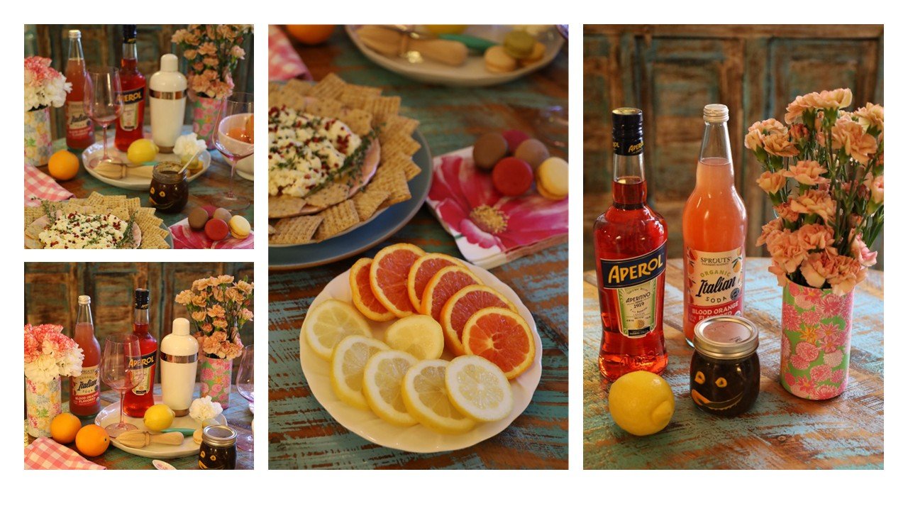 Summer Italian Cocktails and Apps